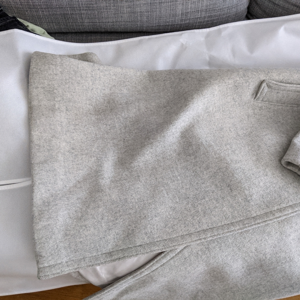 Elegant Gray Women's Coat